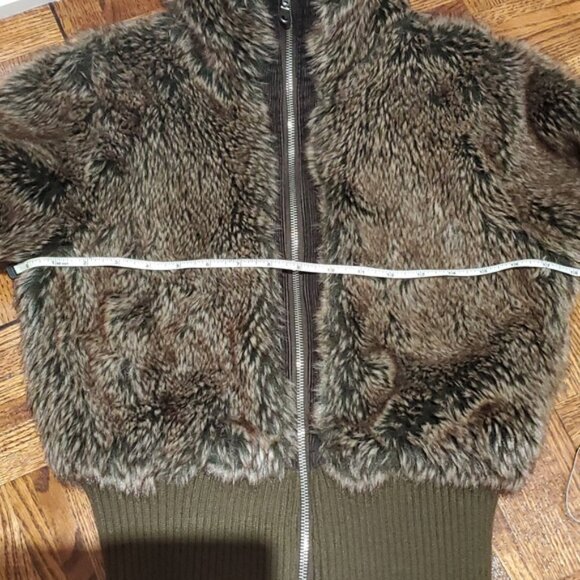Vintage Faux Fur Teddy Jacket By Costa Blanca - Picture 10 of 15